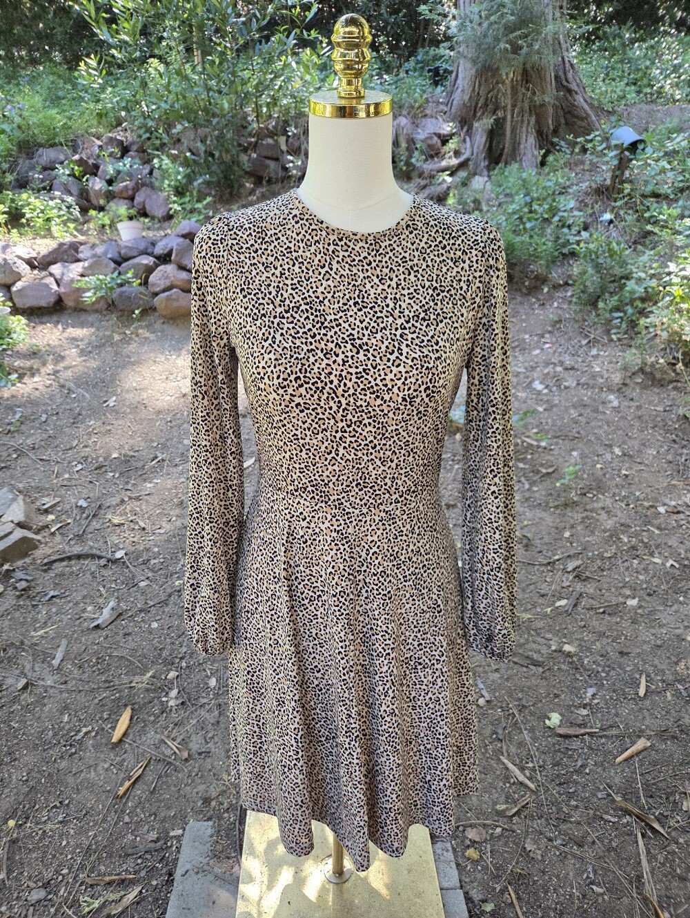 Banana Republic NWT Leopard Print Dress Size XS‎